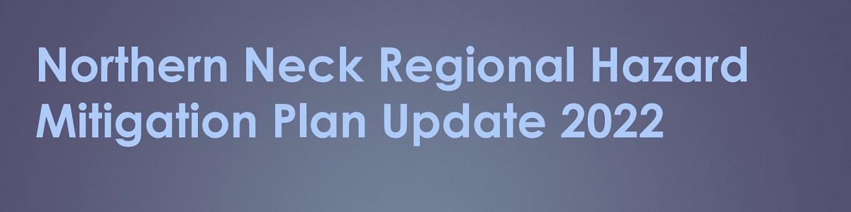 Regional Northern Neck Hazard Mitigation Plan